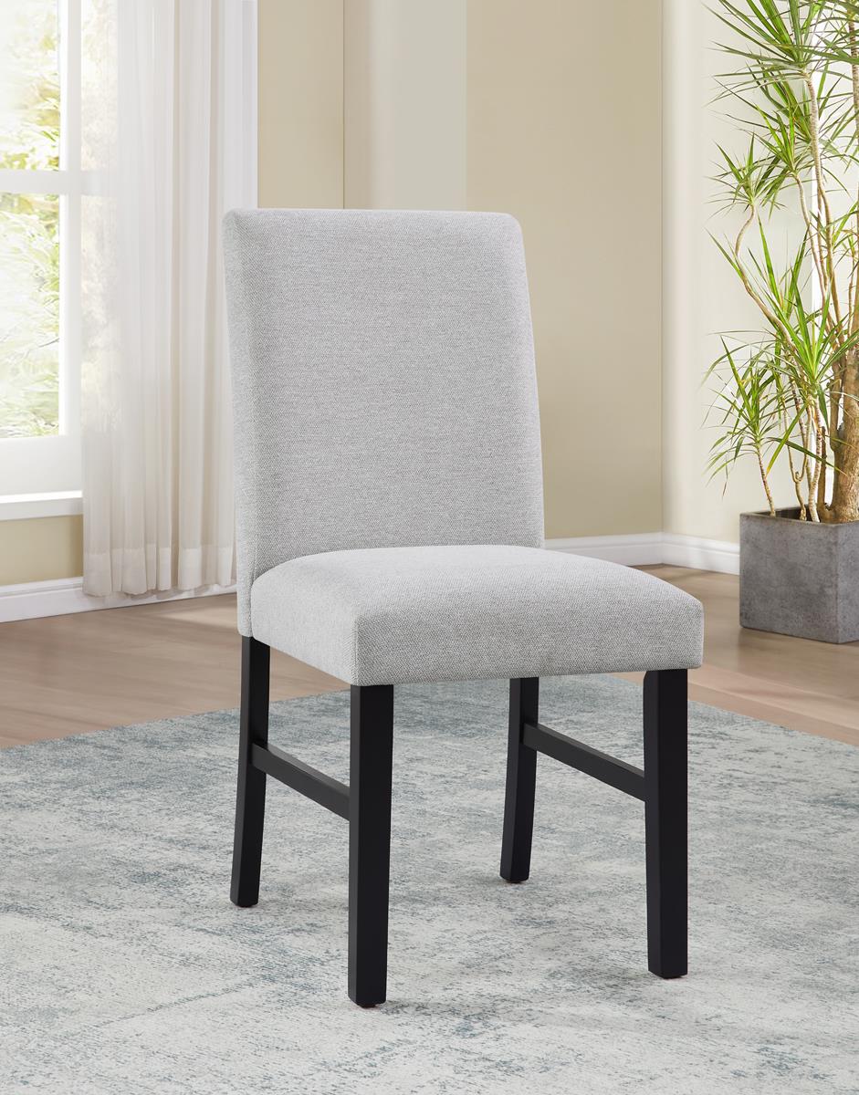 D182-5 PC DINING TABLE & 4 SIDE CHAIRS
