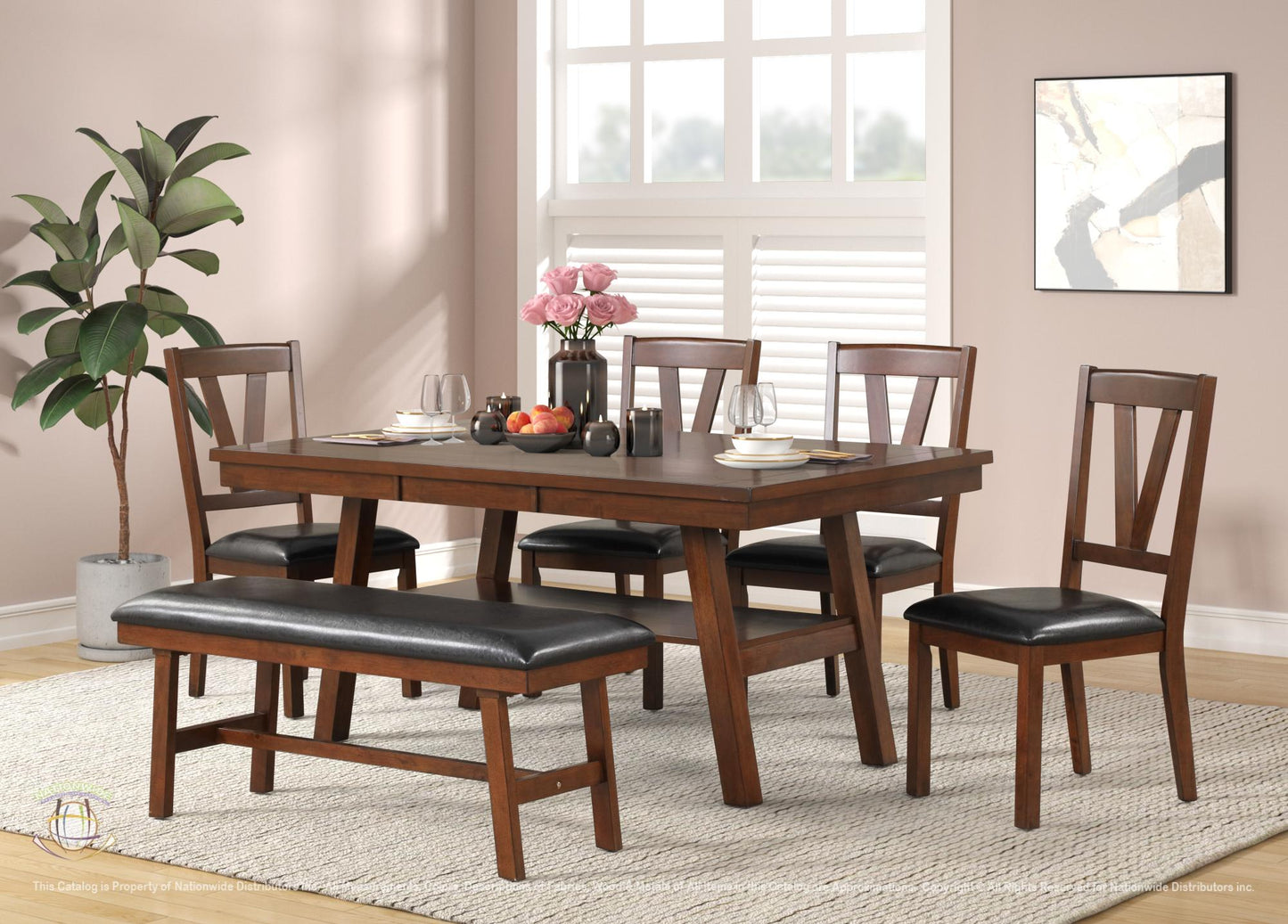 NW-D435 6 PC DINING SET