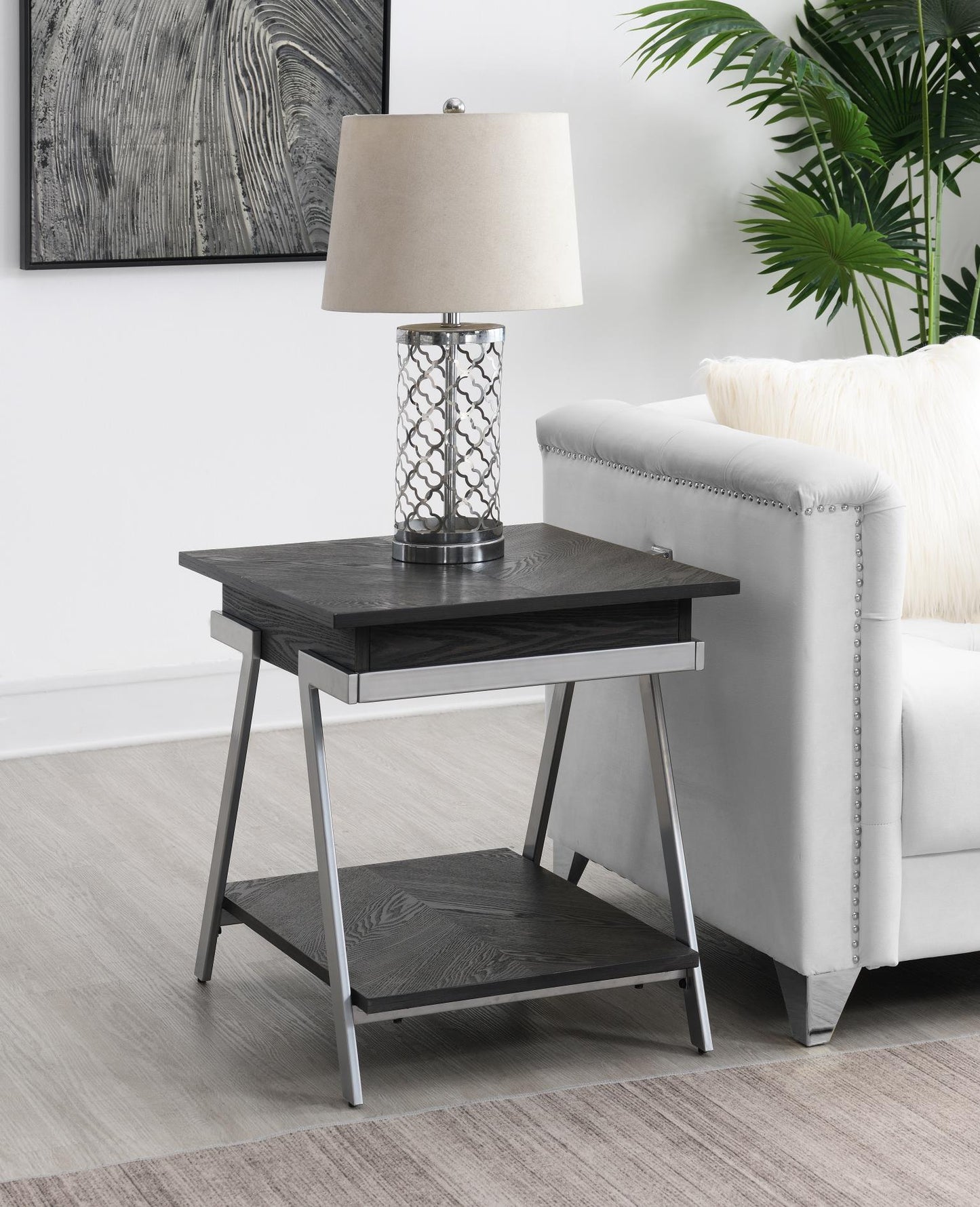 T101-3PC COFFEE TABLE - 2 END TABLES