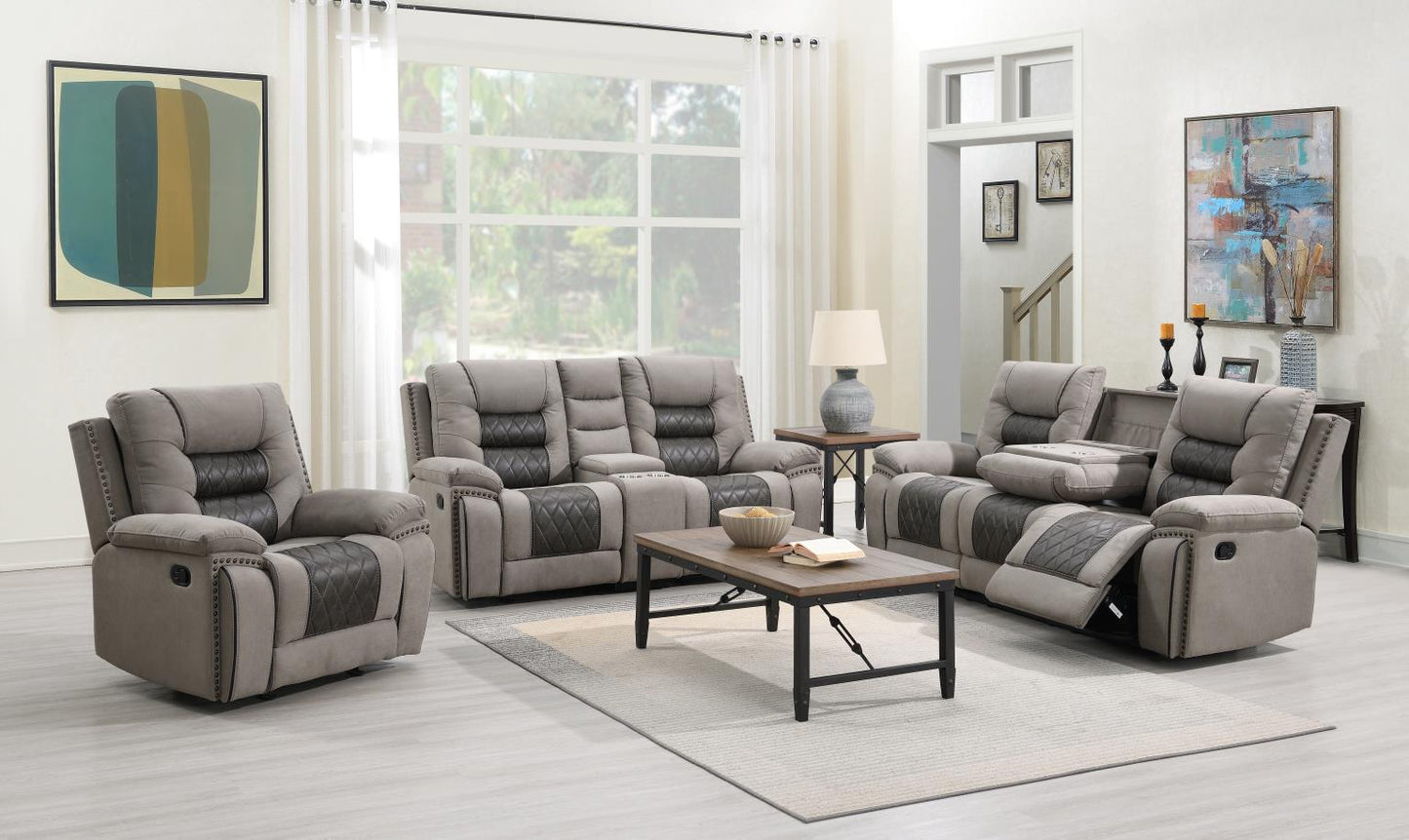 U142-3PC RECLINING SOFA-RECLINING LOVESEAT-RECLINING CHAIR