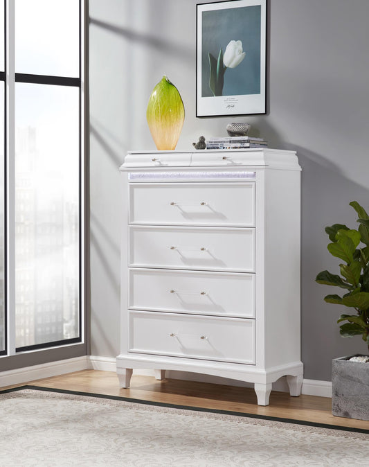 B045-QDMCN	QUEEN BED FRAME - DRESSER - MIRROR - CHEST - NIGHTSTAND