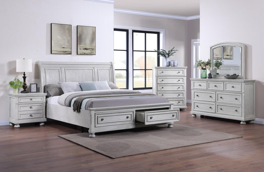 B071-QDMCN	QUEEN BED FRAME - DRESSER - MIRROR - CHEST - NIGHTSTAND