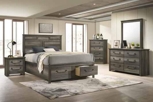 B271-QDMCN	QUEEN BED FRAME - DRESSER - MIRROR - CHEST - NIGHTSTAND
