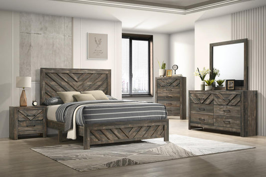 B500-QDMCN	QUEEN BED FRAME - DRESSER - MIRROR - CHEST - NIGHTSTAND