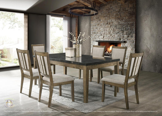 NW-D105 7 PC DINING SET