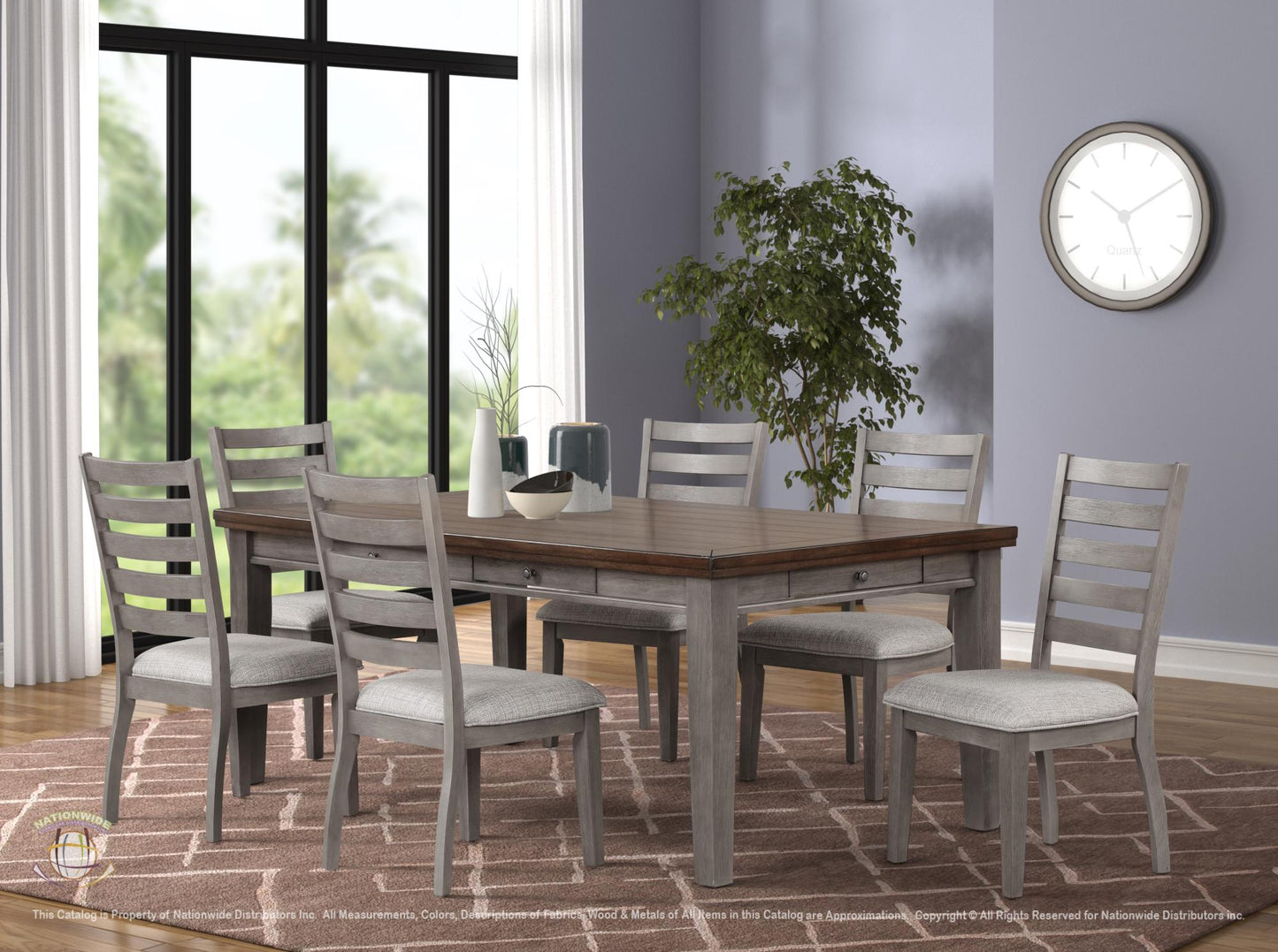 NW-D116 7 PC DINING SET