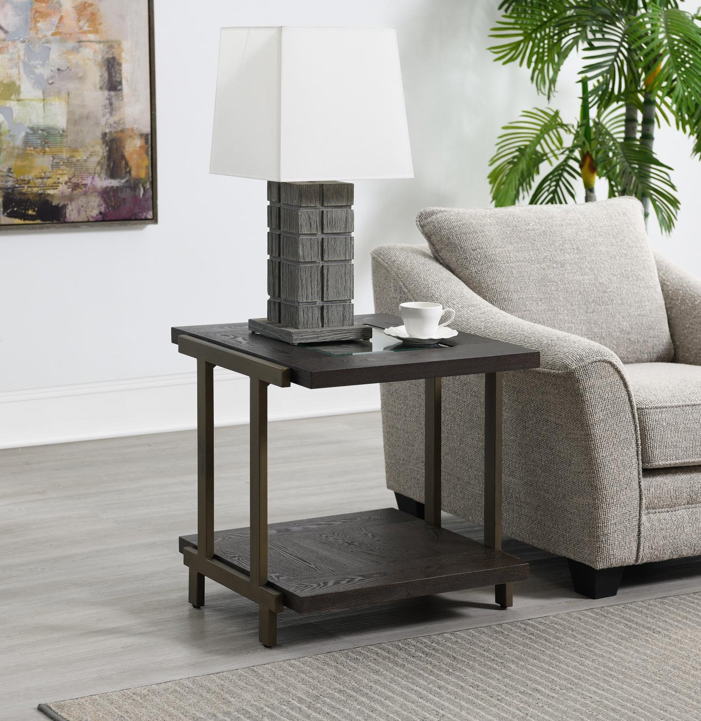 T112-3PC	COFFEE TABLE - 2 END TABLES