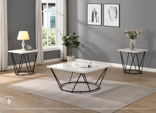NW-T315 3 PC COFFEE TABLE SET