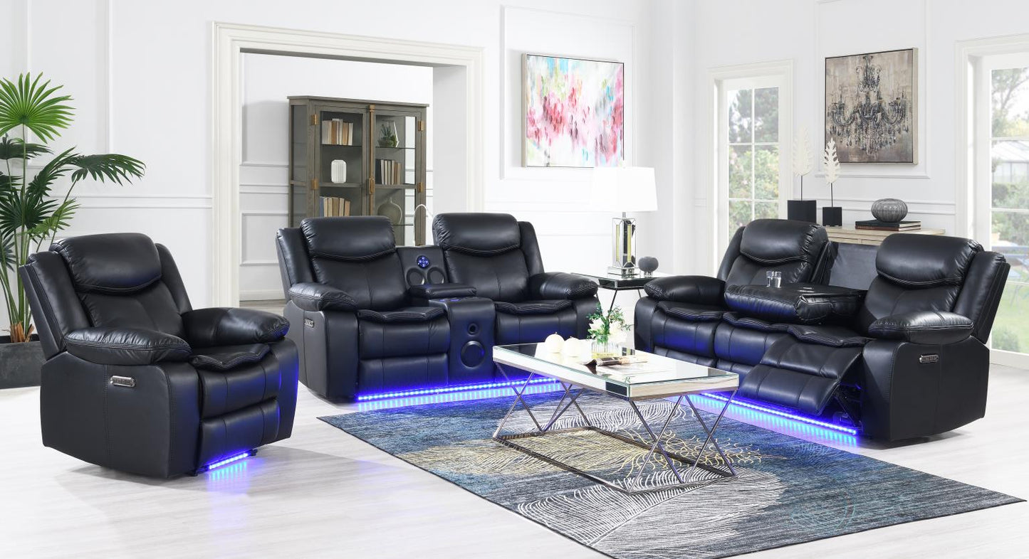U100-3PC	POWER RECLINING SOFA-POWER RECLINING LOVESEAT-POWER RELINING CHAIR