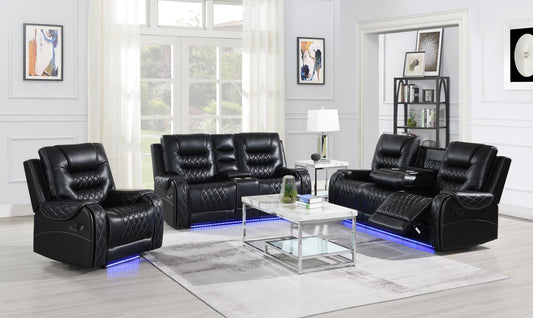 U140-3PC	RECLINING SOFA-RECLINING LOVESEAT-RECLINING CHAIR