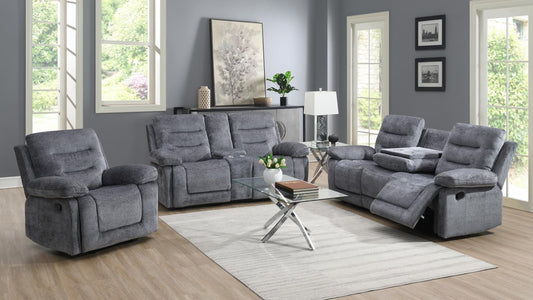 U152-3PC	RECLINING SOFA-RECLINING LOVESEAT-RECLINING CHAIR
