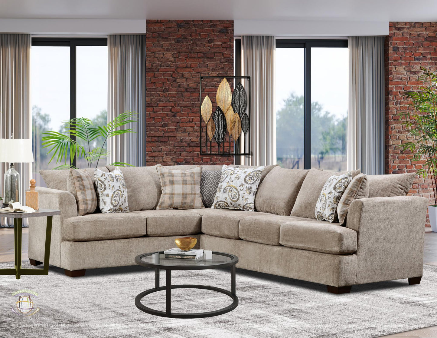 NW-U218 2 PC SECTIONAL