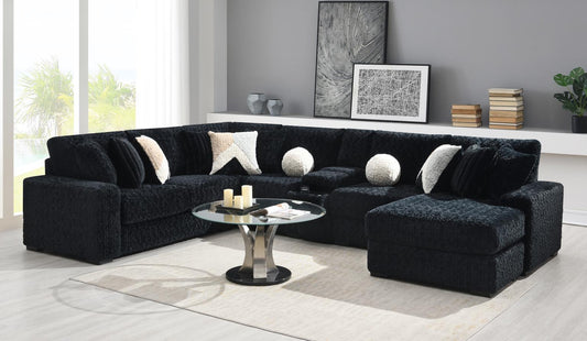 U281-6PC-CHAISE	6PC SETIONAL WITH RIGHT CHAISE