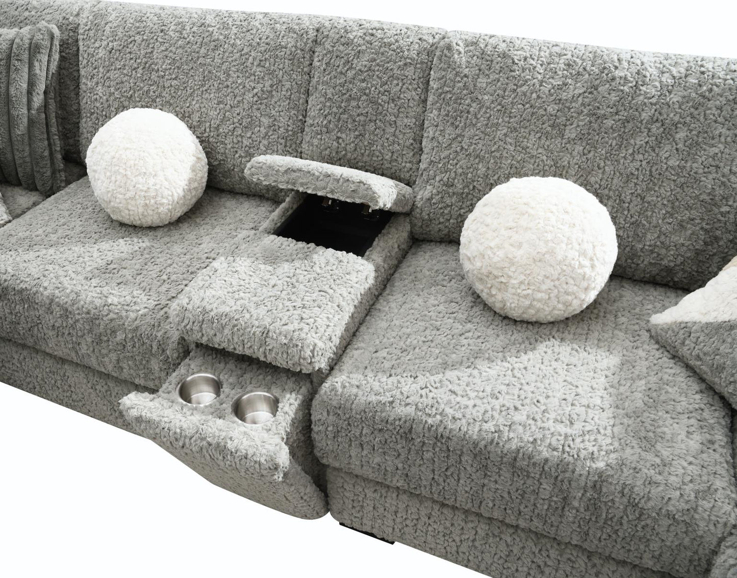 U282-6PC-CHAISE	6PC SETIONAL WITH RIGHT CHAISE