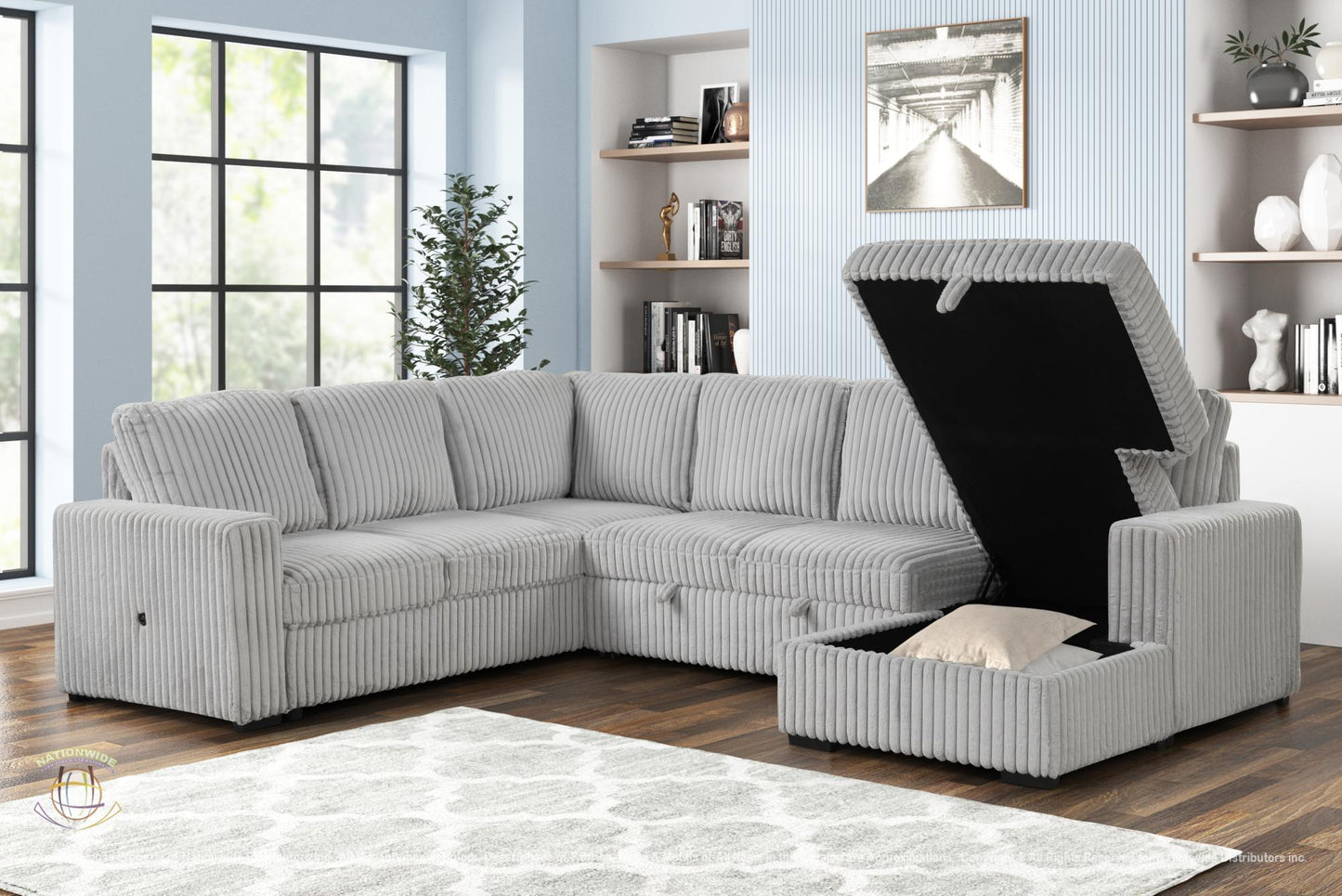 NW-U306 3 PC SECTIONAL