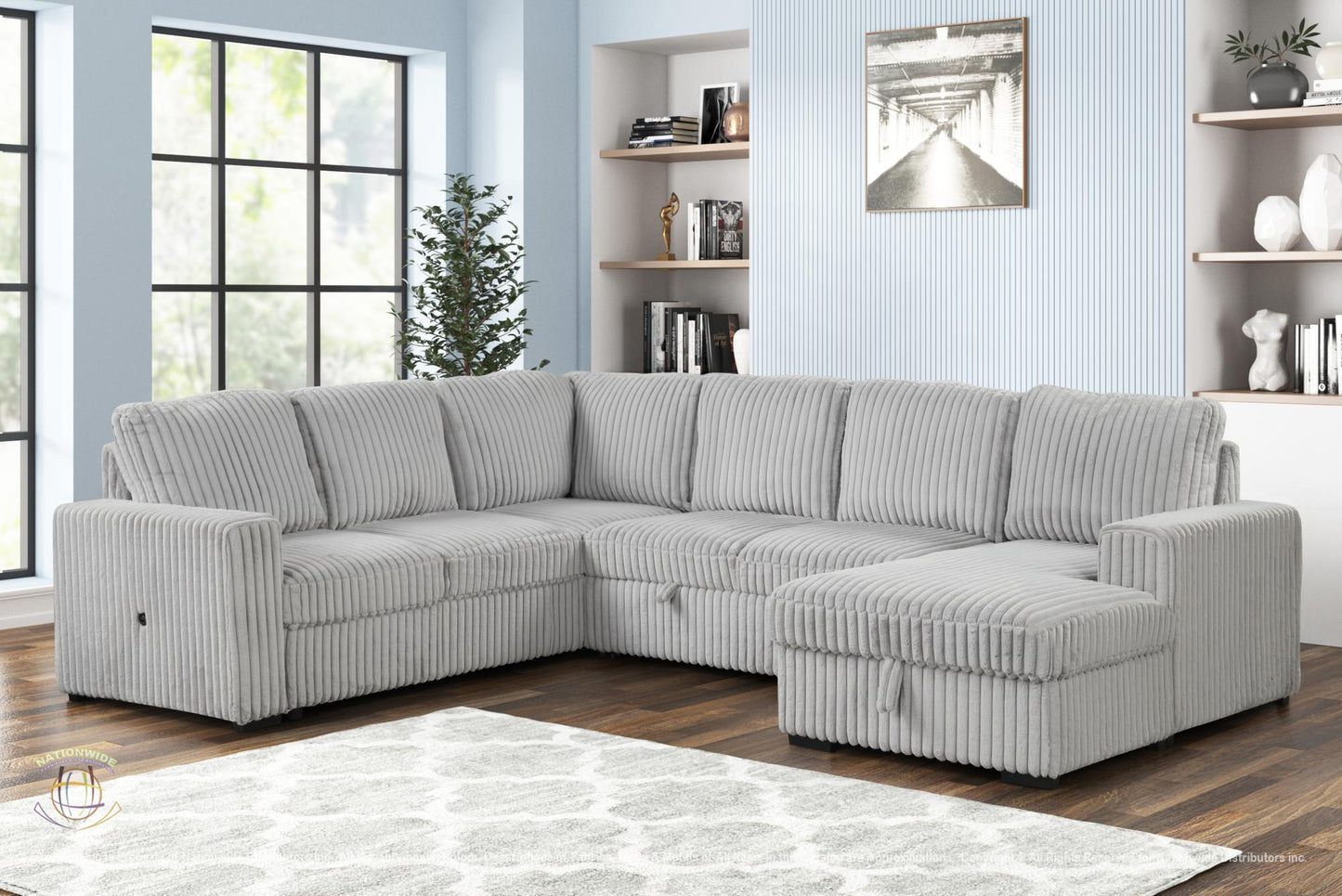 NW-U306 3 PC SECTIONAL