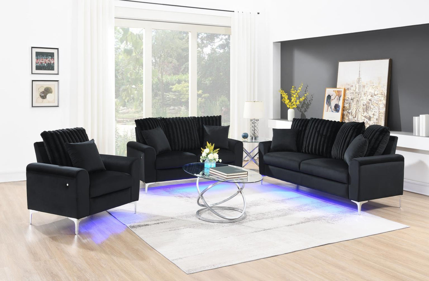 U480-3PC	SOFA - LOVESEAT - CHAIR