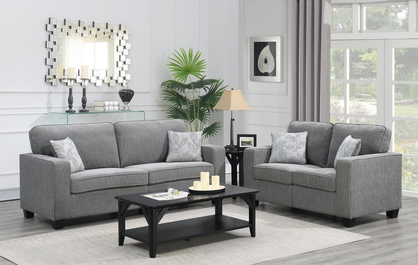 U511-2PC	SOFA - LOVESEAT